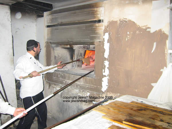 Hand Made Matzot - Baking Matzo in a Matzah Bakery