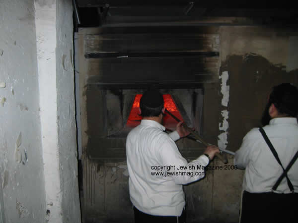 Hand Made Matzot - Baking Matzo in a Matzah Bakery