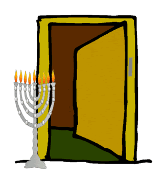 Chanukah candles