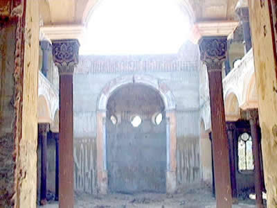 deteriorating Synagogue in Vidin, Bulgaria