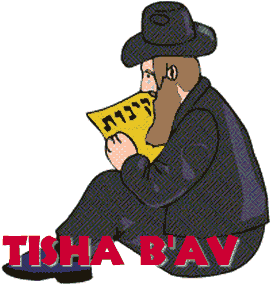 Tisha B'Av mourning for our Exile and the Temple