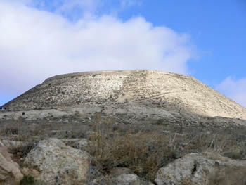 Herodian, looking like a desolate hill from the outside